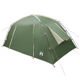 Tenda Capanna con tetto Verde 400 x 210 x 180 cm Poliestere