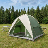 Tenda da campeggio con telo antipioggia impermeabile Verde