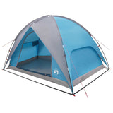Tenda da campeggio con telo antipioggia impermeabile Cupola Blu