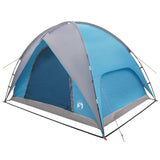 Tenda da campeggio con telo antipioggia impermeabile Cupola Blu
