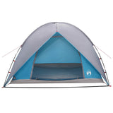 Tenda da campeggio con telo antipioggia impermeabile Cupola Blu