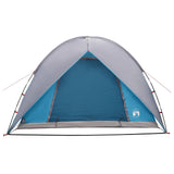 Tenda da campeggio con telo antipioggia impermeabile Cupola Blu