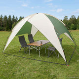 Tenda da campeggio con telo antipioggia impermeabile Verde