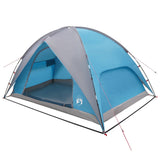 Tenda da campeggio con telo antipioggia impermeabile Cupola Blu