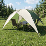 Tenda da campeggio con telo antipioggia impermeabile Verde