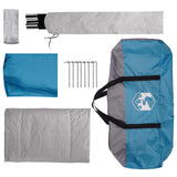 Tenda da tailgate con tendone impermeabile Blu