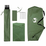 Tenda da auto Verde 308 x 215 x 220 cm Poliestere e Acciaio