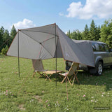 Tenda da auto con tetto Grigio e arancione 308 x 215 x 220 cm