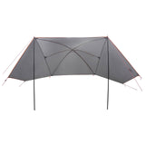 Tenda da auto con tetto Grigio e arancione 308 x 215 x 220 cm