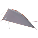 Tenda da auto con tetto Grigio e arancione 308 x 215 x 220 cm