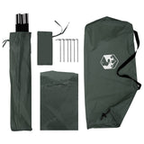 Tenda da auto con tetto Verde militare 308 x 215 x 220 cm
