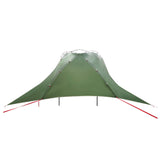 Tenda da auto con tetto Verde 350 x 250 cm Poliestere e Acciaio