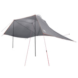 Tenda da auto con tetto Grigio e arancione 350 x 250 cm