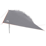 Tenda da auto con tetto Grigio e arancione 350 x 250 cm