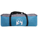 Tenda da veicolo Blu 518 x 580 x 215 cm Poliestere e Acciaio