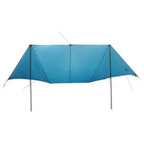 Tenda da veicolo Blu 518 x 580 x 215 cm Poliestere e Acciaio