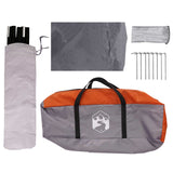 Tenda da veicolo Grigio e arancione 518 x 580 x 215 cm
