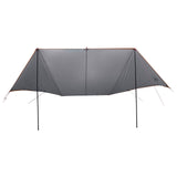 Tenda da veicolo Grigio e arancione 518 x 580 x 215 cm