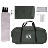 Tenda da veicolo con tetto Verde militare 518 x 580 x 215 cm