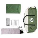 Tenda da coda resistente all'acqua Verde 405 x 280 x 220 cm
