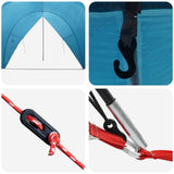 Tenda da coda resistente all'acqua Blu 405 x 280 x 220 cm
