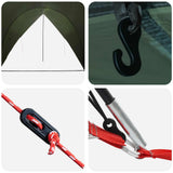 Tenda da coda resistente all'acqua Verde militare