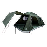 Tenda Capanna Verde militare 12-Persone Poliestere e Acciaio