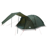 Tenda Capanna Verde militare 6 persone Poliestere e Acciaio
