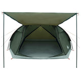Tenda Capanna Verde militare 8 persone Poliestere e Acciaio