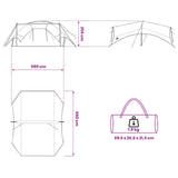 Telo da campeggio resistente all'acqua Verde 690 x 580 x 255 cm
