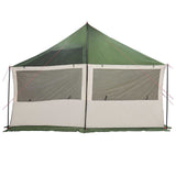 Tenda Familiare Verde 450 x 400 x 265 cm Poliestere e Acciaio