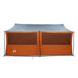 Tenda Familiare con tetto Grigio e arancione 450 x 400 x 265 cm