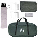 Tenda Familiare con tetto Verde militare 450 x 400 x 265 cm