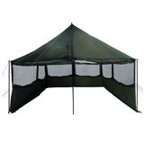 Tenda Familiare con tetto Verde militare 450 x 400 x 265 cm