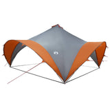 Tenda Party con tetto Grigio e arancione 500 x 500 x 350 cm