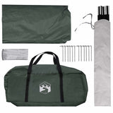 Tenda Party con tetto Verde militare 500 x 500 x 350 cm