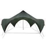 Tenda Party con tetto Verde militare 500 x 500 x 350 cm