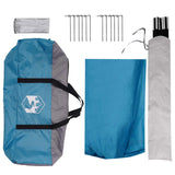 Tenda Party Blu 400 x 400 x 320 cm Poliestere e Acciaio