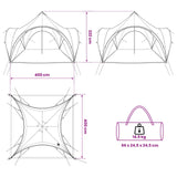 Tenda Party con tetto Verde militare 400 x 400 x 320 cm