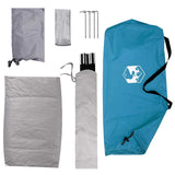 Tenda da campeggio con tetto Blu 190 x 140 x 105 cm