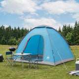 Tenda da campeggio con tetto Blu 190 x 140 x 105 cm