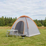 Tenda da campeggio Grigio e arancione 190 x 140 x 105 cm