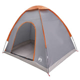 Tenda da campeggio Grigio e arancione 190 x 140 x 105 cm