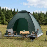 Tenda da campeggio con tetto Verde militare 190 x 140 x 105 cm