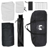 Tenda da campeggio con tetto Bianco Blackout 335 x 275 x 180 cm