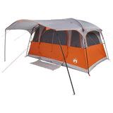 Tenda a tunnel con tetto Grigio e arancione 366 x 244 x 198 cm
