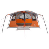 Tenda a tunnel con tetto Grigio e arancione 366 x 244 x 198 cm