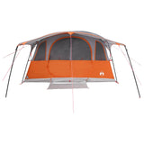 Tenda a tunnel con tetto Grigio e arancione 366 x 244 x 198 cm
