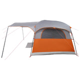 Tenda a tunnel con tetto Grigio e arancione 366 x 244 x 198 cm