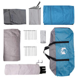 Tenda a tunnel Blu 427 x 305 x 205 cm Poliestere e Acciaio